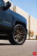 Chevrolet Silverado Double Cab on Vossen Wheels (HF-1) 2019 года